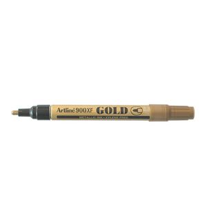 Artline Bullet Tip Permanent Marker 2.3mm (12pcs) (Gold)