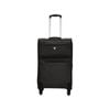 Suissewin - Swiss Luggage Carry On Softcase Suitcase 20"- Black