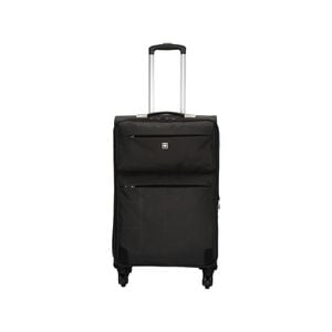 Suissewin - Swiss Luggage Carry On Softcase Suitcase 20"- Black