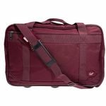 44L Foldable Duffel Bag Gym Sports Luggage Travel Foldaway School Bags  Maroon