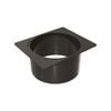Marley 80mm Flaxblack Stormcloud Dropper Outlet