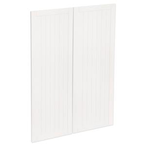 Kaboodle 900mm Macaroon Country Medium Pantry Door - 2 Pack