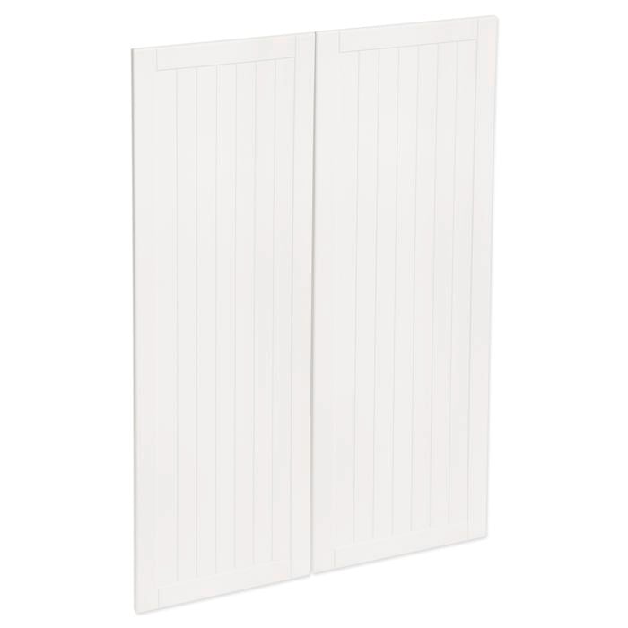 Kaboodle 900mm Macaroon Country Medium Pantry Door - 2 Pack