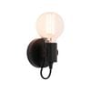 Verve Vanity Darcy Wall Lamp Black
