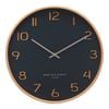 One Six Eight London Wallace Petrol Blue 41cm Silent Wall Clock