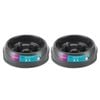 2PK Paws & Claws Slow Feeder Pet Dog Bowl 18.5x14x5cm