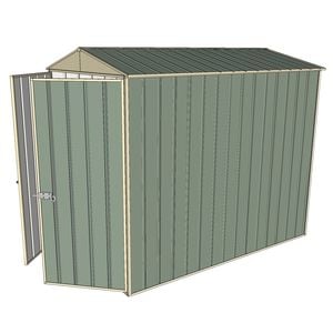 Build-a-Shed 1.5 x 2.3 x 2.3m Gable Shed without Side Doors - Green