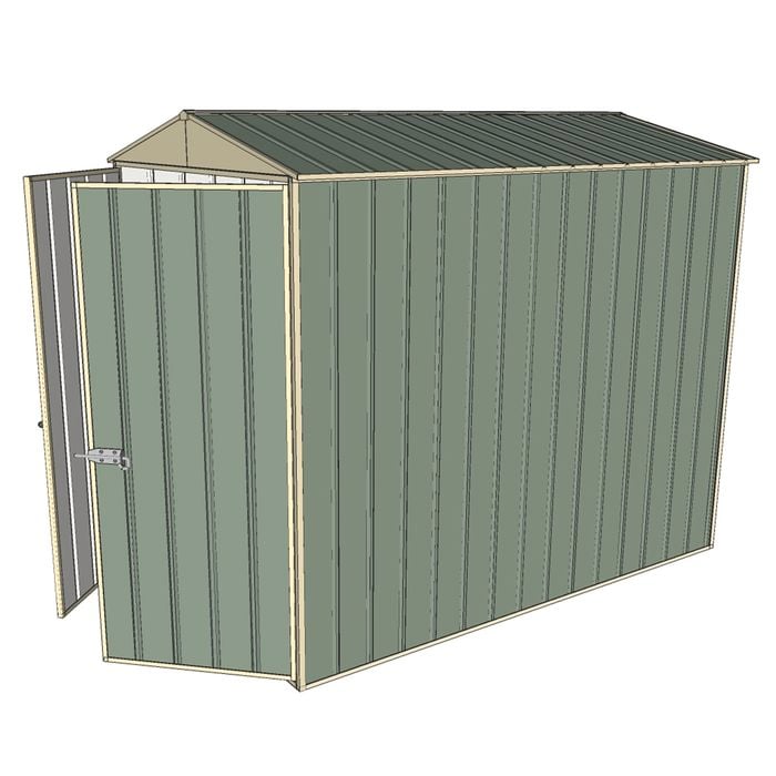 Build-a-Shed 1.5 x 2.3 x 2.3m Gable Shed without Side Doors - Green