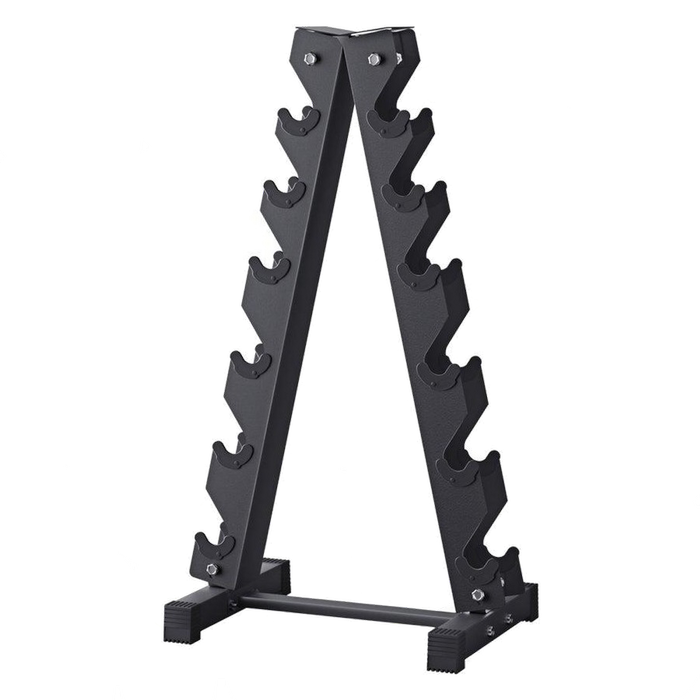 BTC SPORT 6 Tier A-Frame Dumbbell Rack Stand