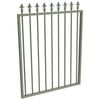 ProtectorAl 975 W x 1200mm H Pale Eucalypt Aluminium Spear Top Pool Gate