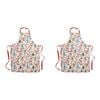 2PK Porto Night Before Christmas Kitchen Cooking Apron 70x95cm Multi-Coloured