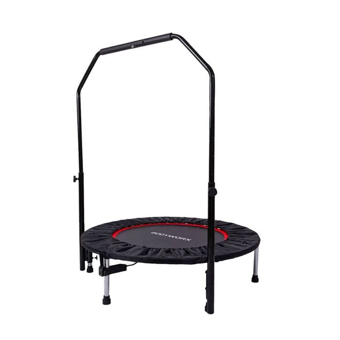 Bodyworx Rebounder Trampoline w/Handle Bounce Jumping Home Fitness Exercise 40in