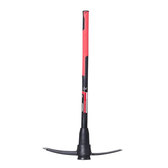 Trojan 2kg Mattock With Pickhead Fibreglass Handle