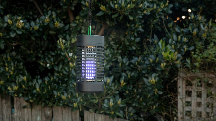 Mosquito killer in a garden