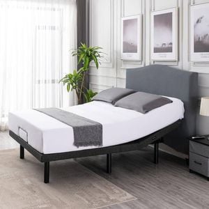 S*max Queen Adjustable Zero Gravity Bed Frame With Dual Motors Wireless Remote & Usb Ports