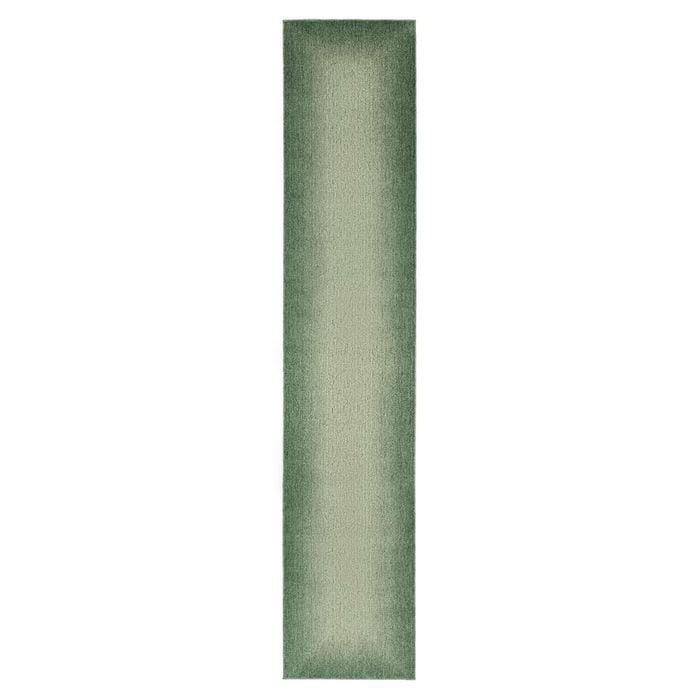 Loopsie-400cm X 80cm-vergi Tonal Green Gradient Runner Rug