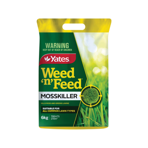 Yates 6kg Weed 'N' Feed Mosskiller Granular