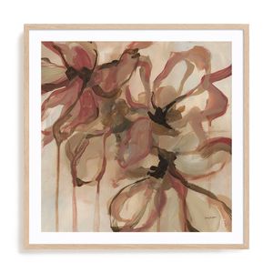 Artey | Amelia - Framed Print - Natural Frame - 70 x 70cm