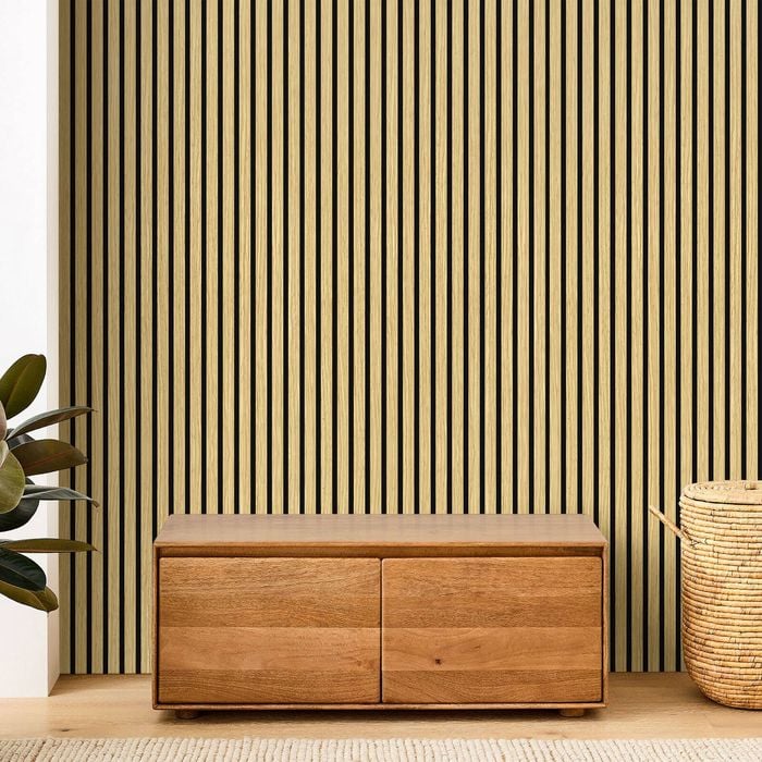 Prempanel 2700 x 600 x 21mm Oak Timber Acoustic Panel