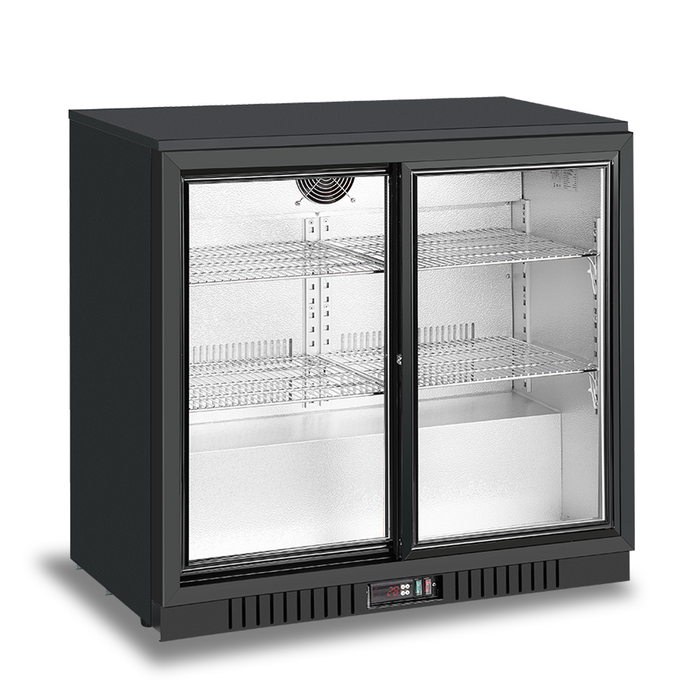 Atosa 2 Sliding Door Back Bar Cooler Bb-208sec