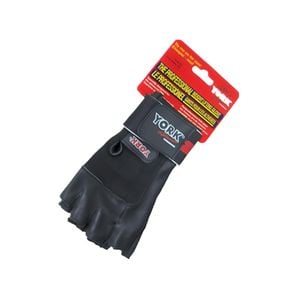 York Leather Gloves Black Extra Large