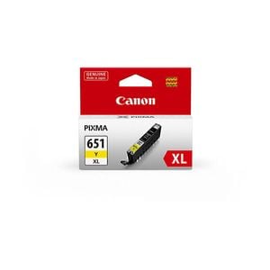 Canon Cli651xl Yellow Ink Cart