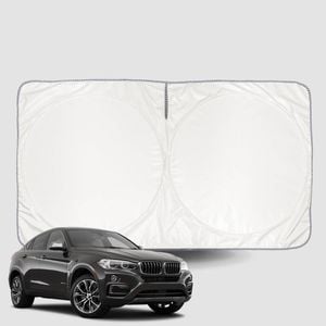 Windscreen Sun Shade for BMW X6 (F16)2014-2019 Universal Fit Window Visor UV Block