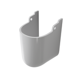Caroma 450mm White Wall Basin Shroud