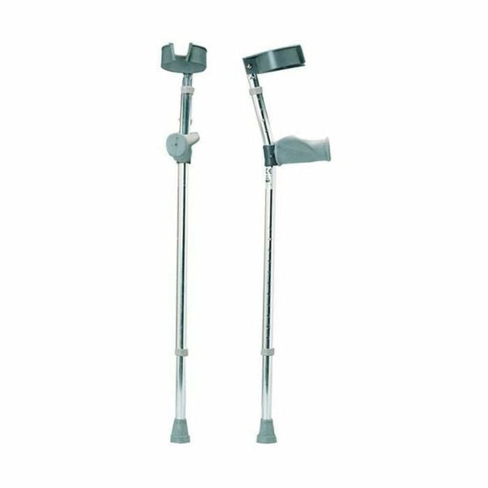 Premium Ergonomic Adjustable Forearm Elbow Crutches - Adult (For Height 168cm - 190cm)