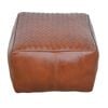 Cube Criss-Cross Ottoman