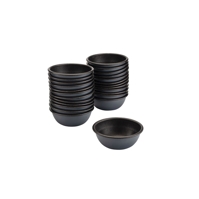 Matfer Bourgeat Exopan Pomponnette Mould - 40mm, Non-Stick, Pack of 25