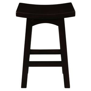 Centrum Furniture Tokyo Solid Mahogany Timber Kitchen Counter Stool - Chocolate
