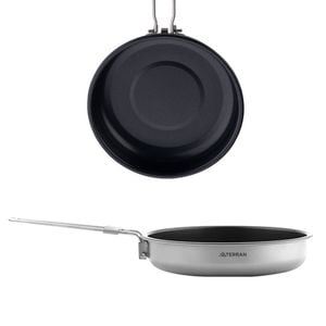 TERRAN Titanium Frying Pan - Ceramic Coated and Foldable