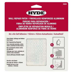 Hyde 152mm x 152mm Self Adhesive Wall Patch