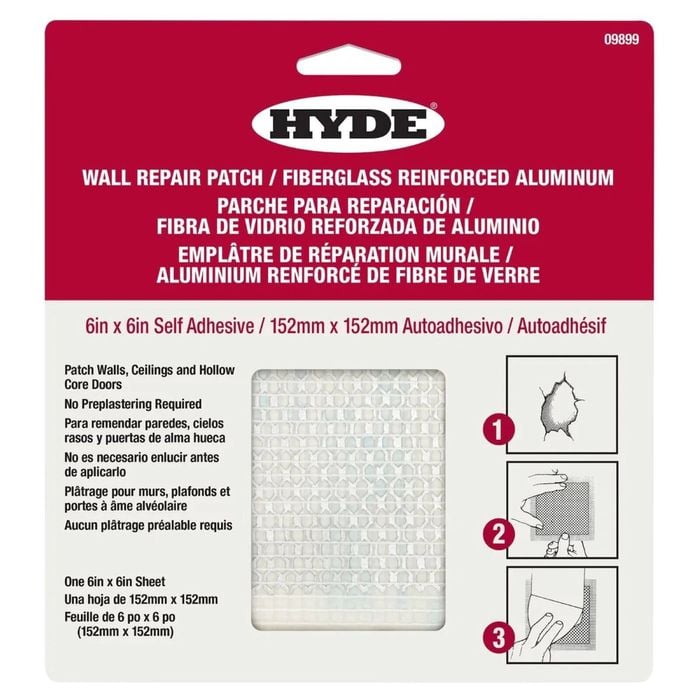 Hyde 152mm x 152mm Self Adhesive Wall Patch