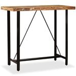 vidaXL Bar Table 120x60x107cm Solid Reclaimed Wood Kitchen Dining Room Desk