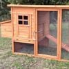 Snoozy Pet Premium Cat Enclosure Timber
