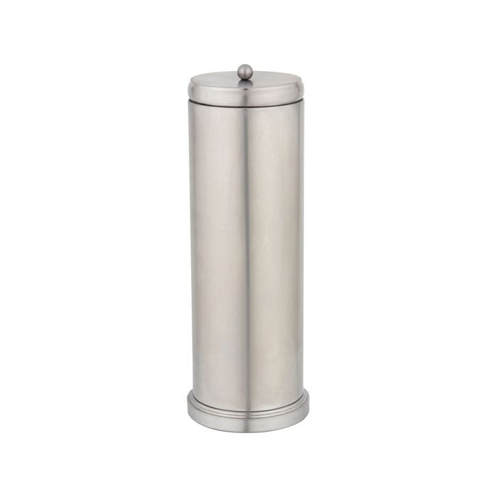 Barelli Stainless Steel Premium Toilet Roll Holder Storage