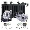 Upgrade Billet Turbo+60mm Intercooler And Genuine Oil Feed Pipe For Toyota LandCruiser 200 Series VDJ200 1VD-FTV 4.5L