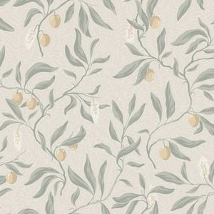 Wallpaper Trader Vinnie Wallpaper Roll 10.05m X 53cm, Sage Green