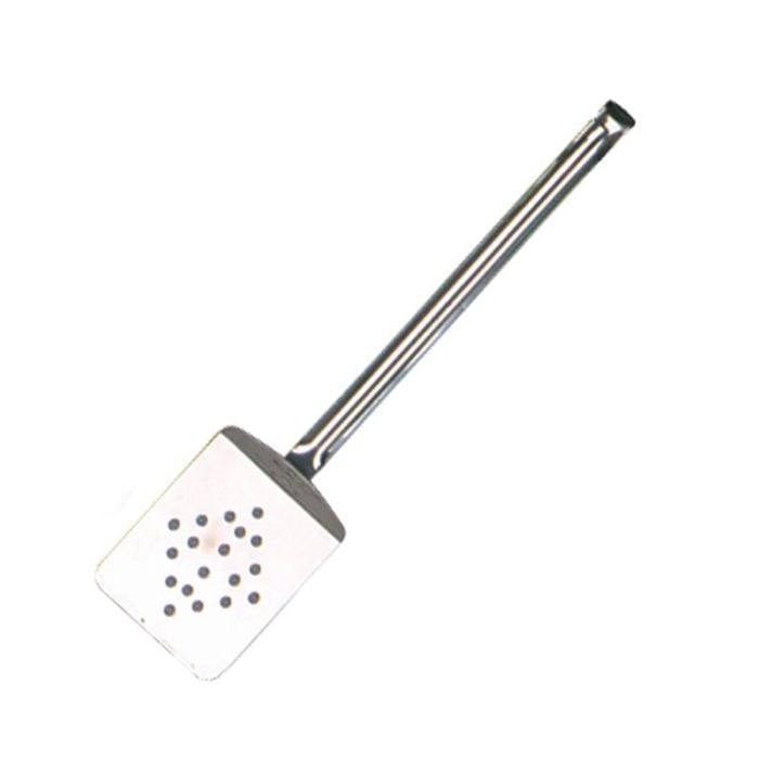 Vogue Stainless Steel Perforated Fish And Egg Slice Turner With Hook Handle 115x130mm