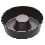 Mastercraft 20cm Heavy Base Non-Stick Savarin Cake Mould Baking Pan Tray Black