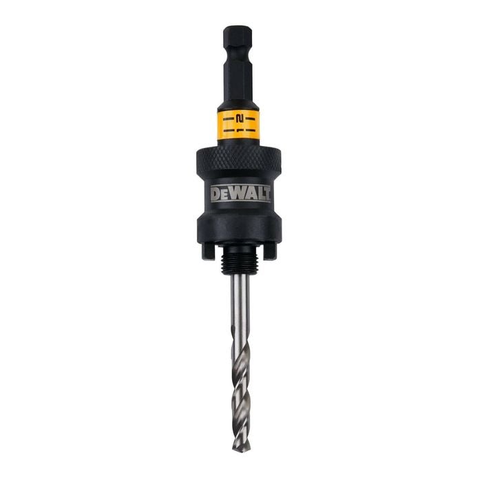 DeWALT Quick Change Holesaw Arbor (14-30mm) 3/8” Shank