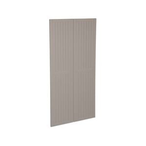 Kaboodle 900mm Country Cardamom Pantry Doors - 2 Pack