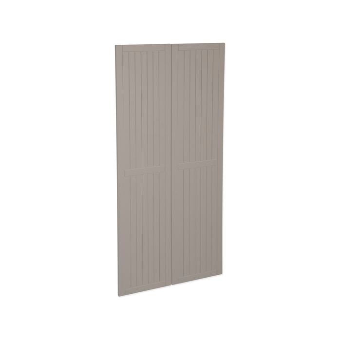 Kaboodle 900mm Country Cardamom Pantry Doors - 2 Pack