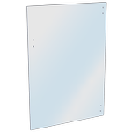 ProtectorAl 834 x 1200 x 8mm Glass Pool Gate 