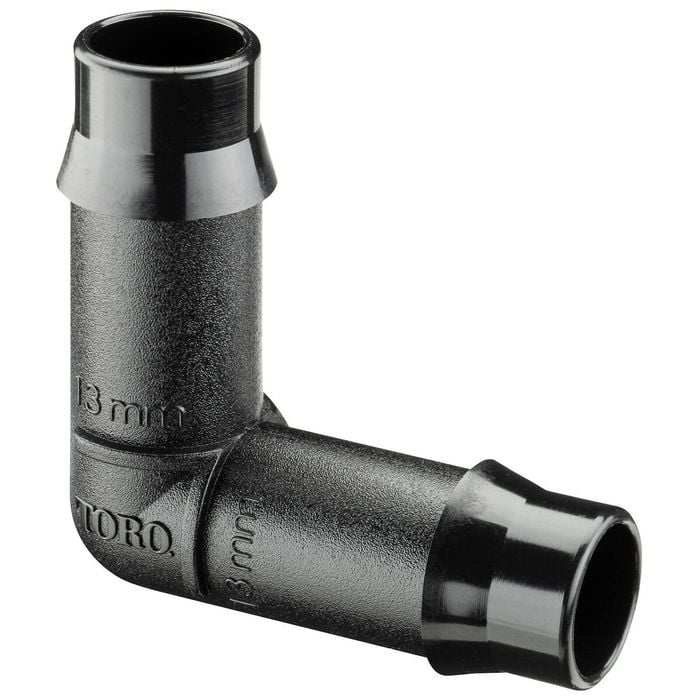Toro 13mm Single Poly Barbed Elbow