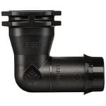 Pope 19 x 15mm BSP Female Poly Threaded Elbow - Single