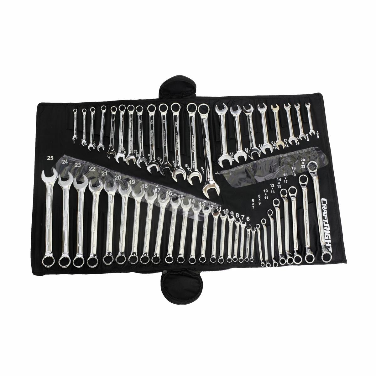 Craftright ratchet spanner set sales