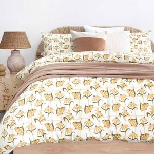Arlo Flannelette Quilt Cover Set Double